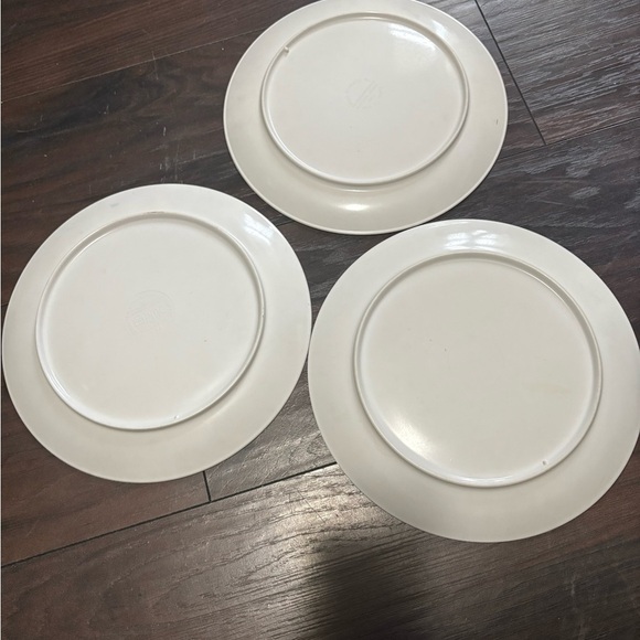 Vintage 3 McDonalds Ronald McDonald, Disney, Plates Melamine 9.5” Nostalgic - Picture 3 of 3